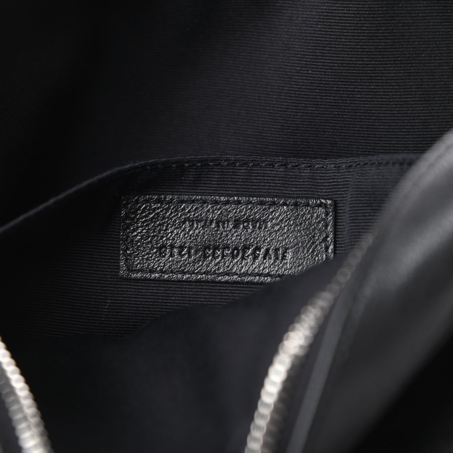 Saint Laurent Lambskin Monogram Small Lou Camera Bag Black 7 of 13