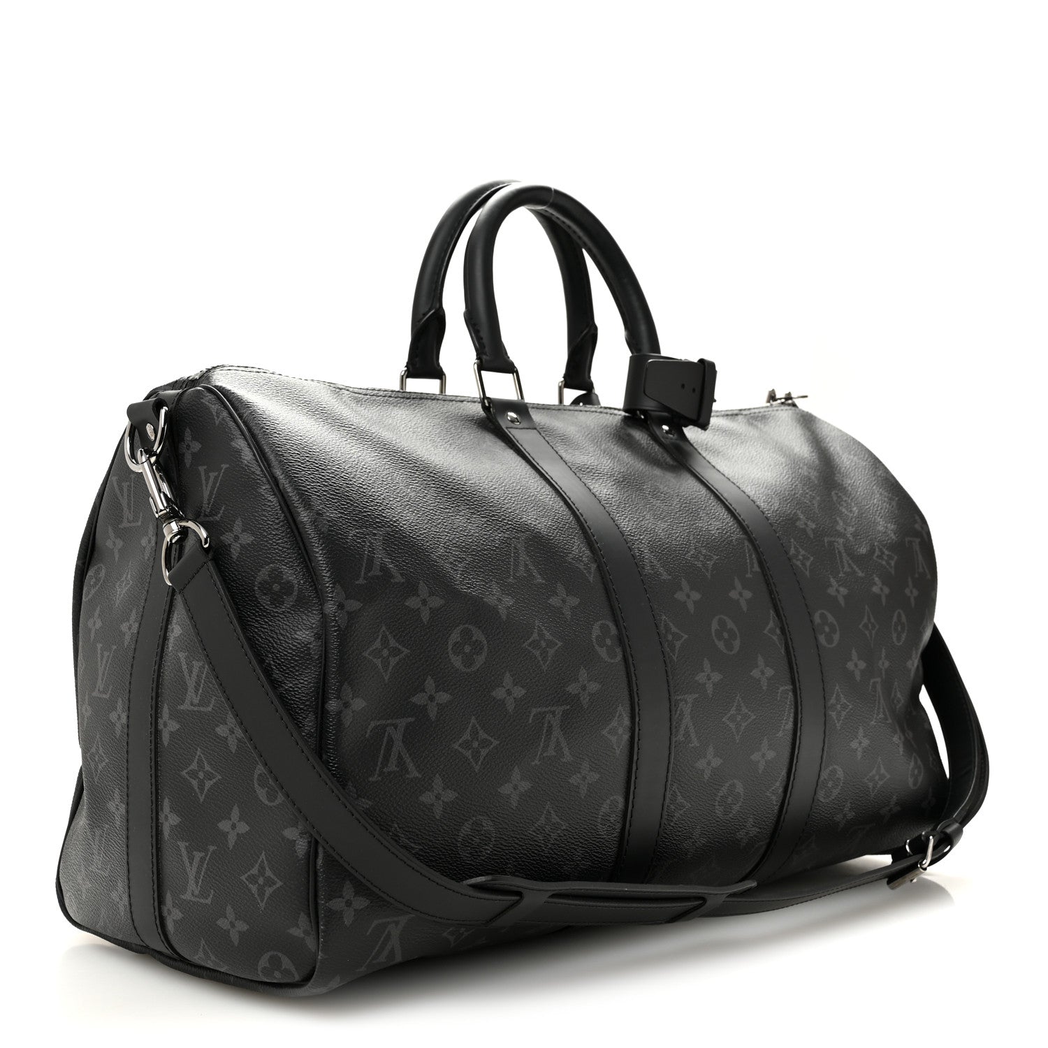 Louis Vuitton Monogram Eclipse Keepall Bandouliere 45 2 of 11