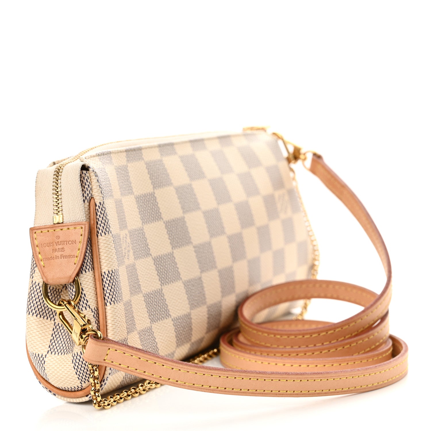 Louis Vuitton Damier Azur Eva Clutch 3 of 11