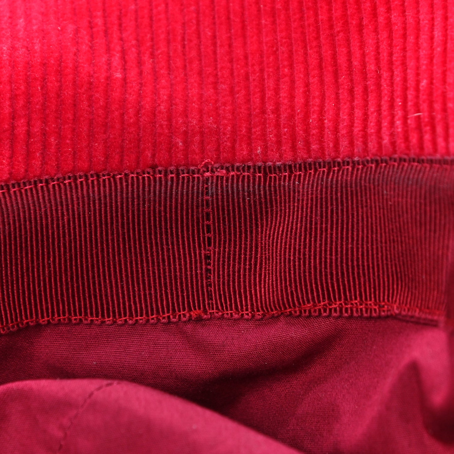 Corduroy Orgasmique Bucket Hat Red