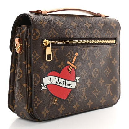 Louis Vuitton Monogram Patches Pochette Metis 2 of 7