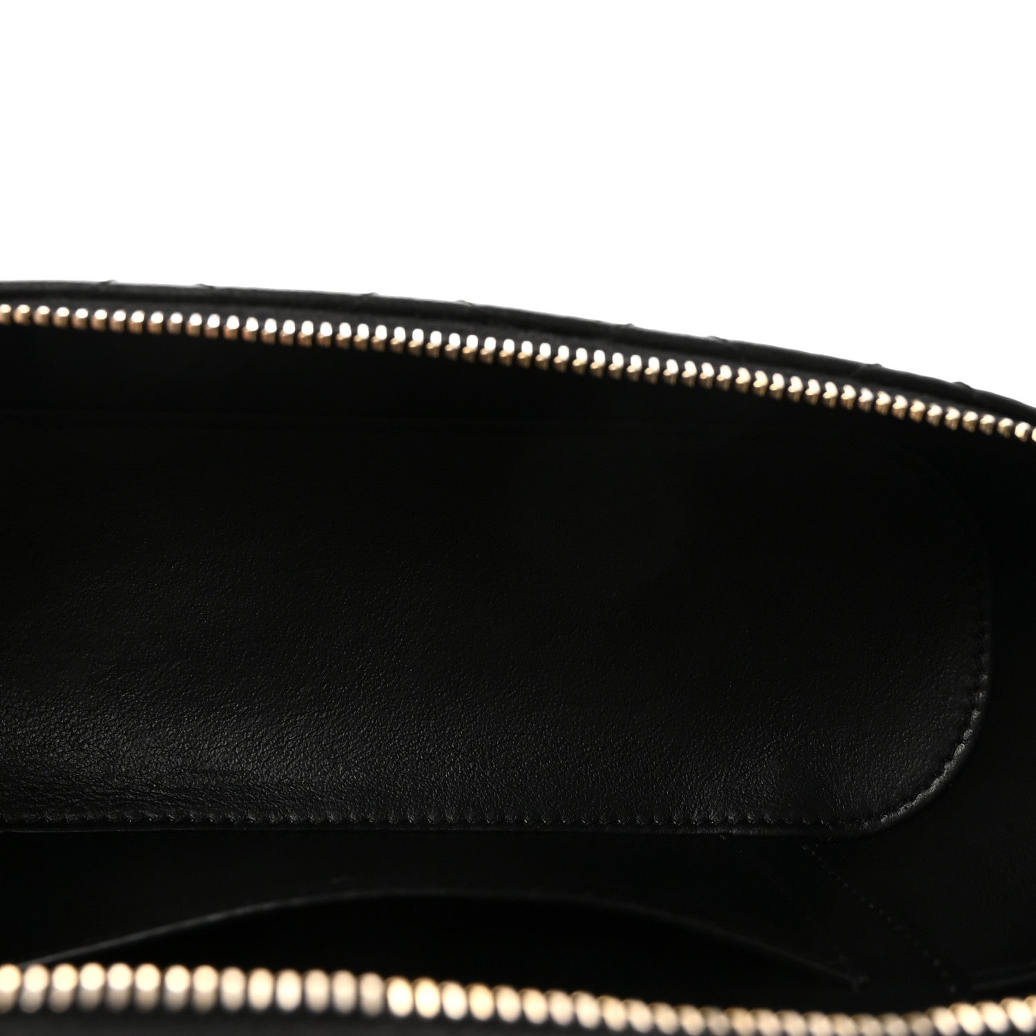 Saint Laurent Lambskin Quilted Mini Gaby Vanity Case Black 4 of 8