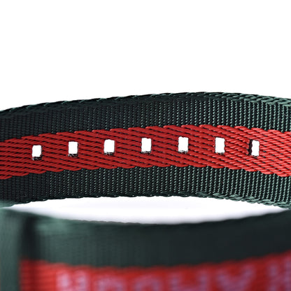 Gucci Stainless Steel Nylon 32mm Le Marche Des Merveilles Tiger Quartz Watch Red 7 of 8