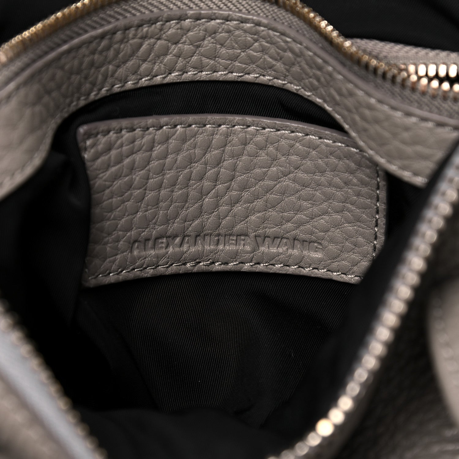 Alexander Wang Soft Pebbled Lambskin Rocco Oyster 6 of 10