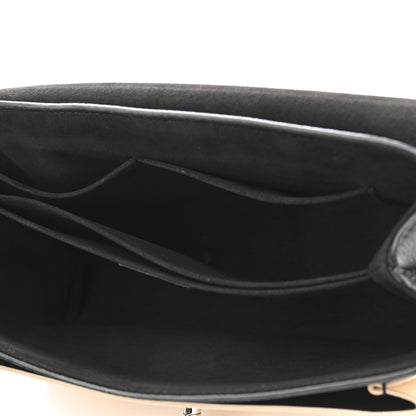 Louis Vuitton Soft Calfskin My Lockme Top Handle Vanille Black 5 of 12