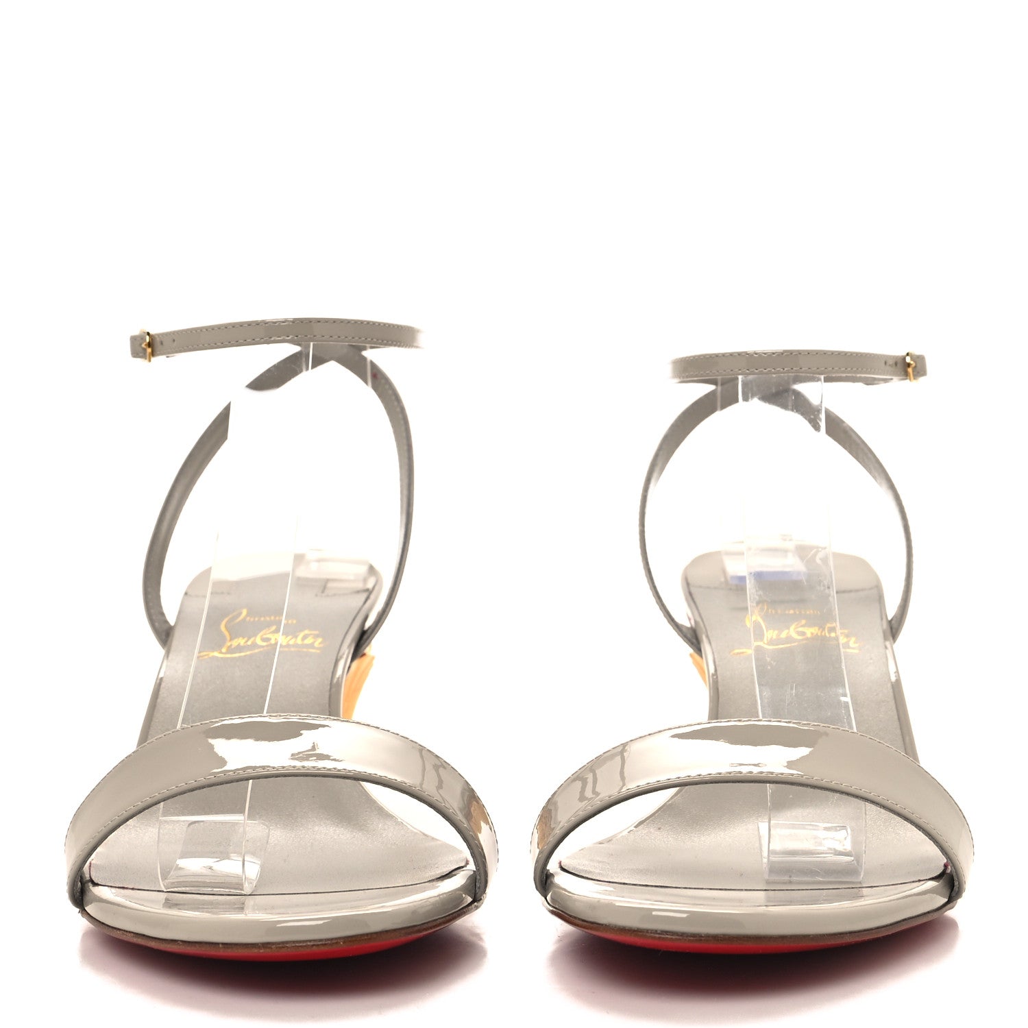 Christian Dior Patent Lipstita Queen 55 Sandals 38.5 Goose 2 of 8