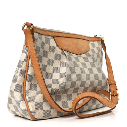 Louis Vuitton Damier Azur Siracusa PM 3 of 10