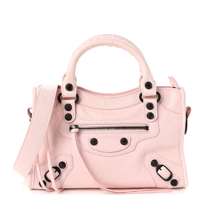 Balenciaga Agneau Arena Classic Hardware Le City Mini  Petal Pink 1 of 10