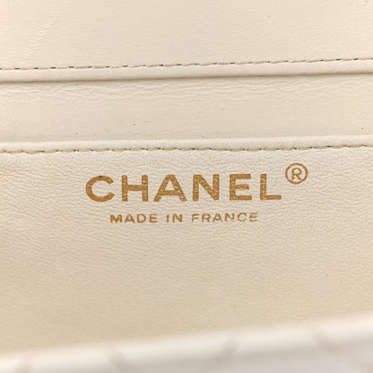 Chanel Glazed Calfskin Quilted Small Flap White 6 of 17