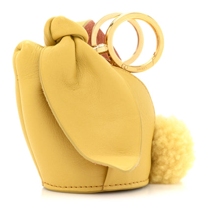 Loewe Calfskin Bunny Charm Dark Yellow 1 of 7