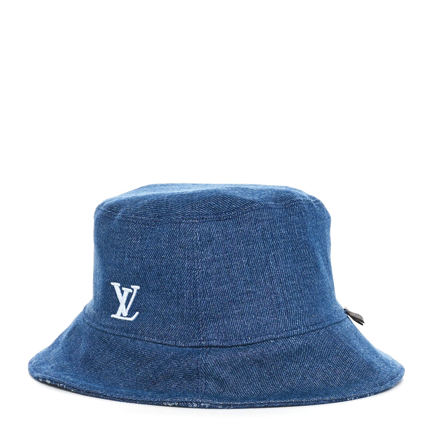 Louis Vuitton Monogram Denim Reversible Everyday Bucket Hat M Blue 10 of 17