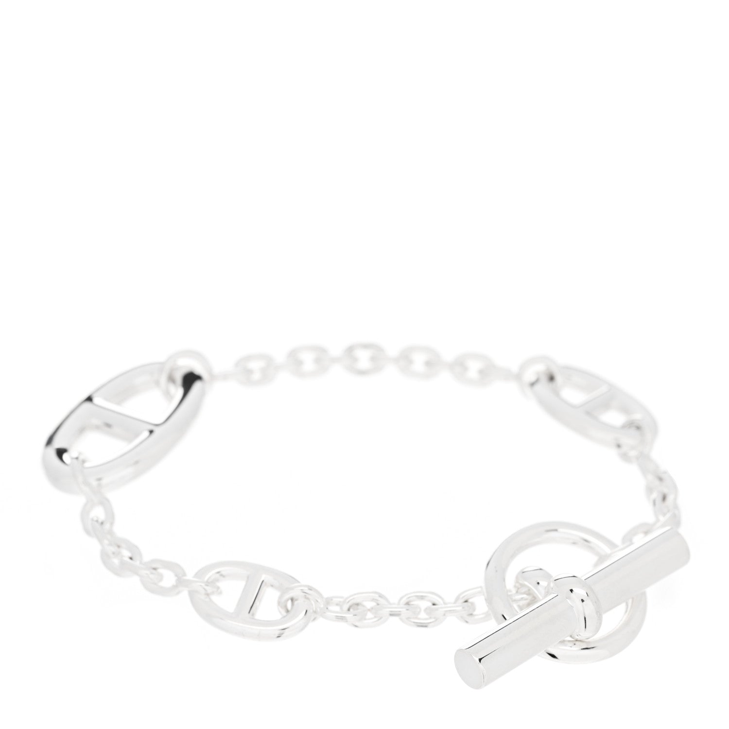 Hermes Sterling Silver Farandole Bracelet ST 2 of 4