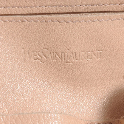 Saint Laurent Calfskin Lucky Chyc Tote Beige 6 of 7