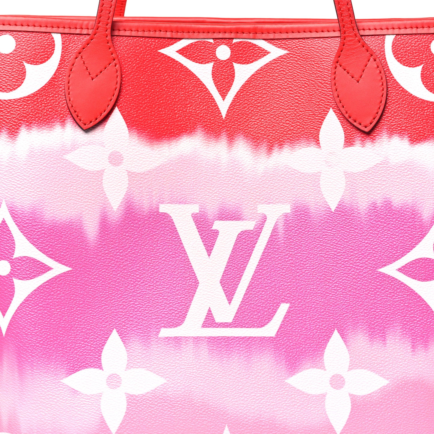 Monogram Escale Neverfull MM Rouge