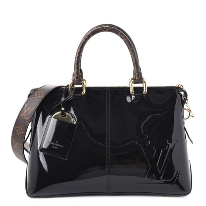 Louis Vuitton Patent Calfskin Miroir Tote Black 1 of 9