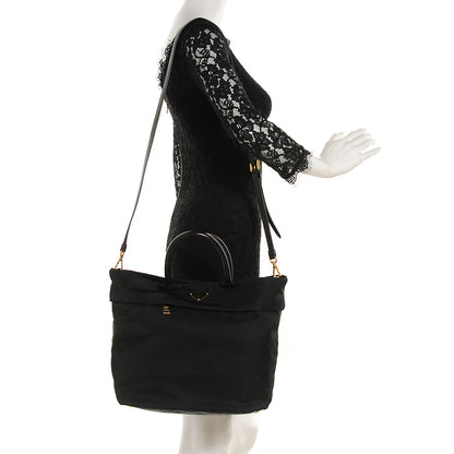Prada Tessuto Nylon Tote Nero Black 2 of 10