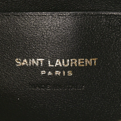 Saint Laurent Grain De Poudre Matelasse Monogram Mini Lou Camera Bag Dark Natural 6 of 11