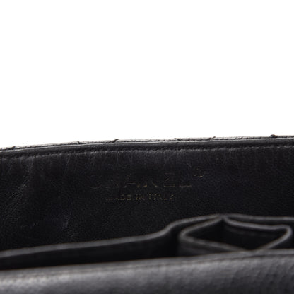 Chanel Caviar Quilted East West Flap Black 8 of 10