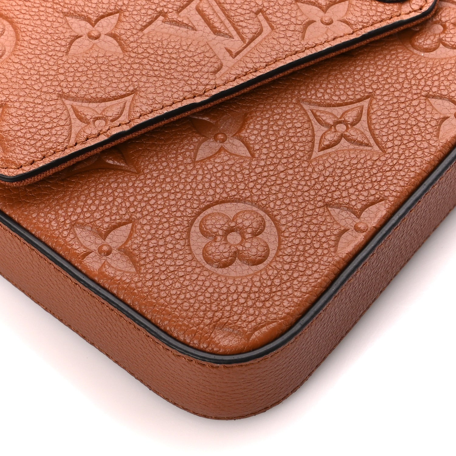 Louis Vuitton Empreinte Pochette Felicie Chain Wallet Cognac 14 of 15