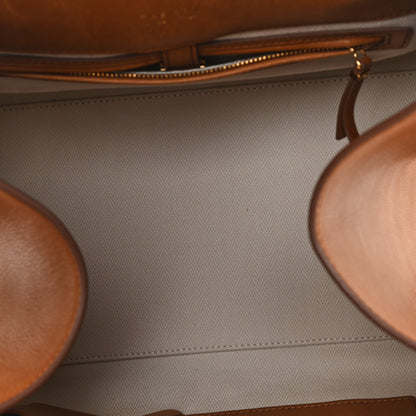 The Row Polished Saddle Calfskin Soft Margaux 15 Cuir 4 of 9