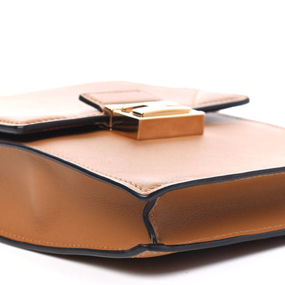 Fendi Vitello Grace Matte Kan U Vertical Wallet On Chain Nocciola 8 of 9
