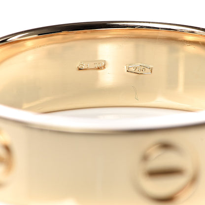 Cartier 18K Yellow Gold 5.5mm LOVE Ring 63 10.25 4 of 7