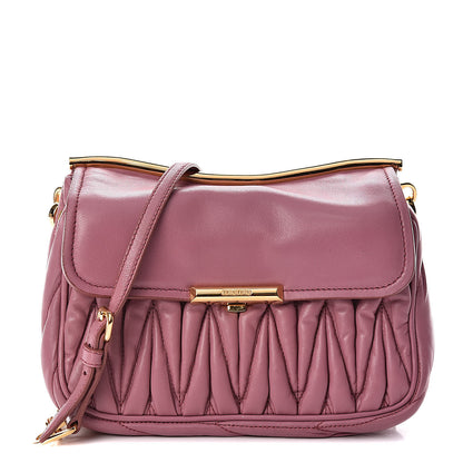 Miu Miu Nappa Matelasse Frame Bag Loto 1 of 9