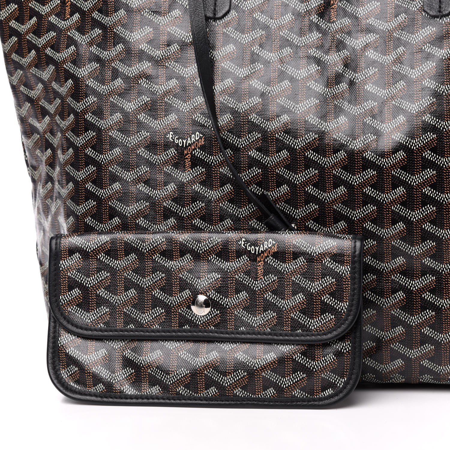 Goyard Goyardine Saint Louis PM Black 11 of 13