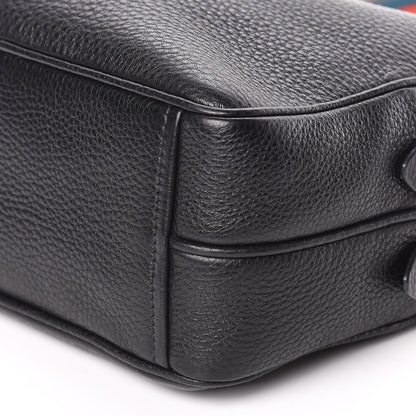 Prada Vitello Daino Medium Double Zip Shoulder Bag Black 13 of 17