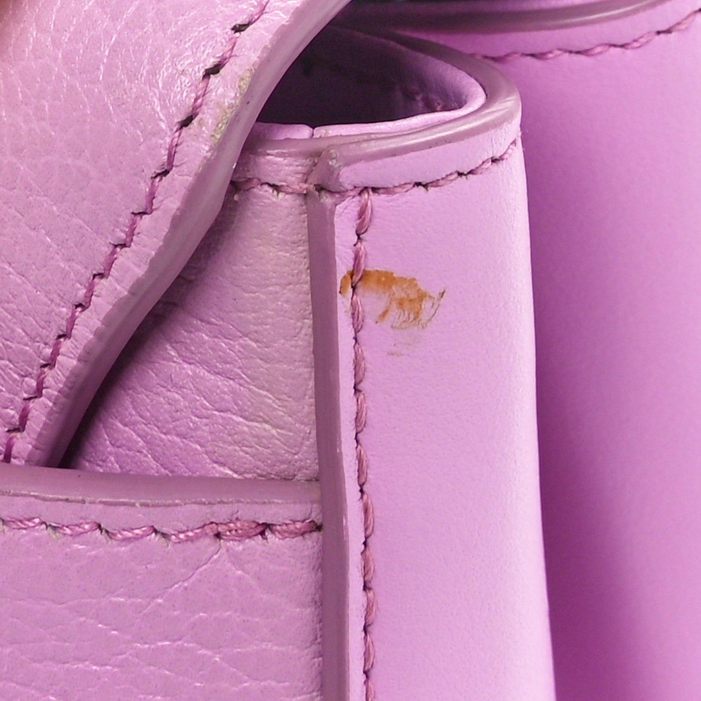Calfskin Flower Flap Bag Pink