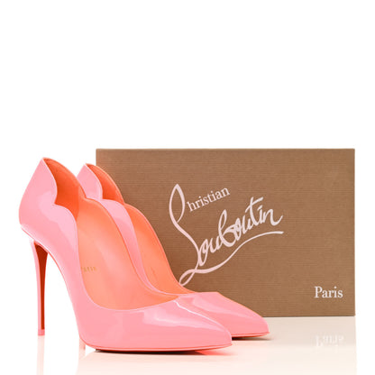 Christian Louboutin Patent Hot Chick 100 Pumps 39 Pinky 9 of 9