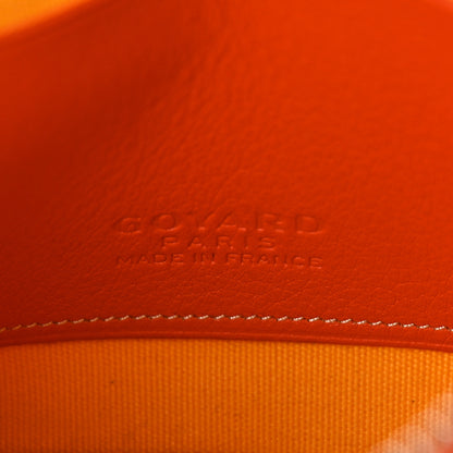 Goyard Goyardine Mini Senat Pochette Orange 6 of 8