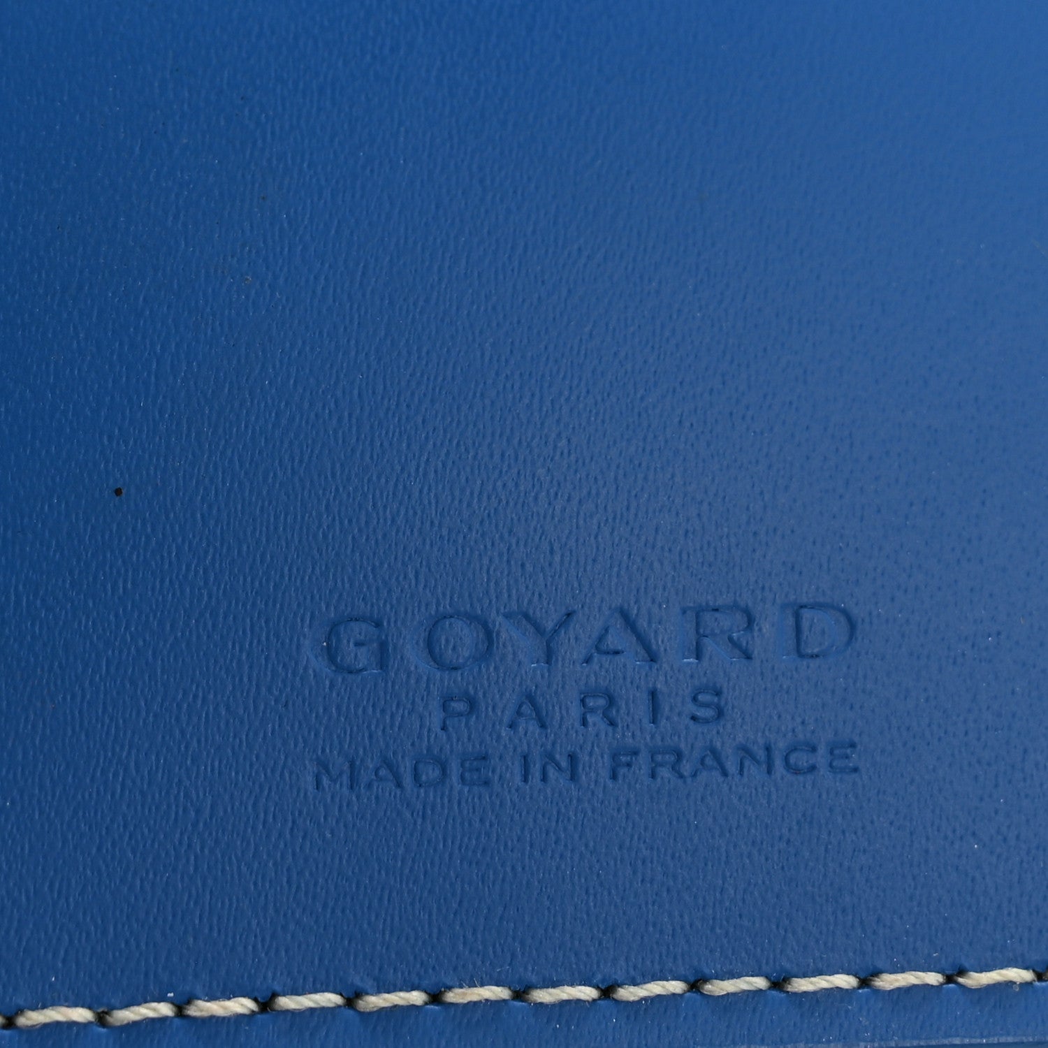 Goyard Goyardine Grenelle Passport Wallet Sky Blue 6 of 11