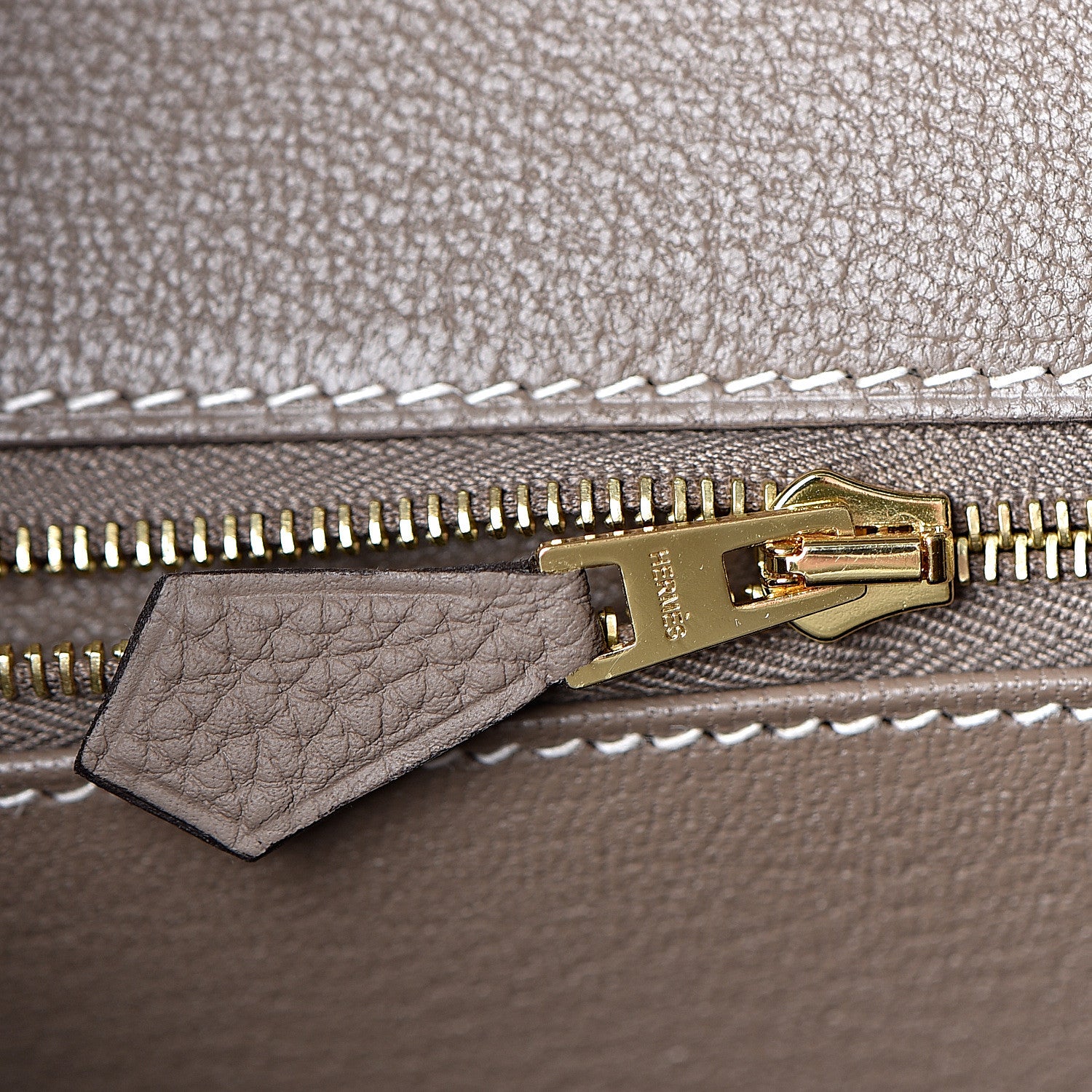 Hermes Togo Birkin 30 Etoupe 17 of 33