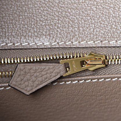 Hermes Togo Birkin 30 Etoupe 17 of 33
