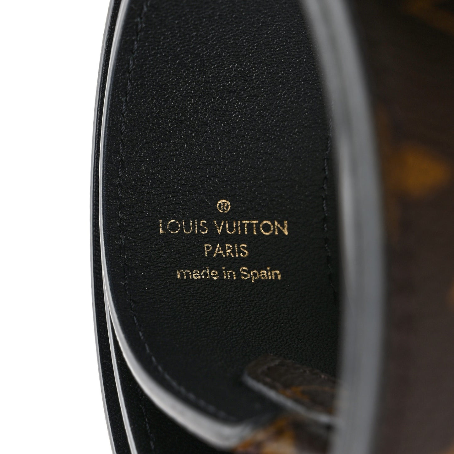 Monogram Bandouliere Shoulder Strap Black
