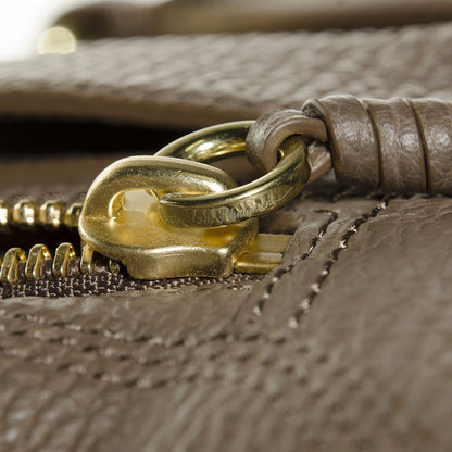 3.1 Phillip Lim 3.1 Textured Calfskin Medium Pashli Satchel Taupe 7 of 13