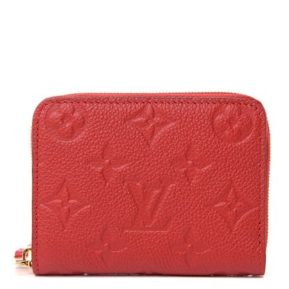 Louis Vuitton Empreinte Zippy Coin Purse Cherry 1 of 6