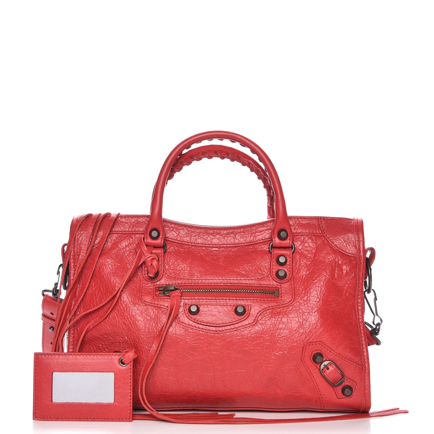 Balenciaga Agneau Classic Hardware S City Rouge Cardinal 1 of 8