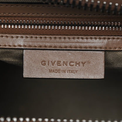 Givenchy Shiny Lord Calfskin Medium Antigona Dark Beige 6 of 6