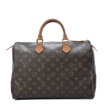 Louis Vuitton Monogram Speedy 35 1 of 13