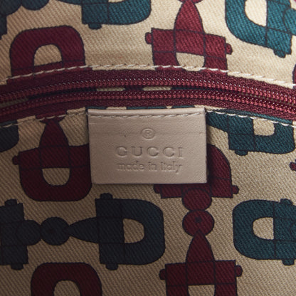 Gucci Guccissima Medium Abbey D Ring Hobo Off White 8 of 8