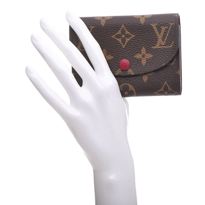 Louis Vuitton Monogram Rosalie Coin Purse Fuchsia 2 of 8
