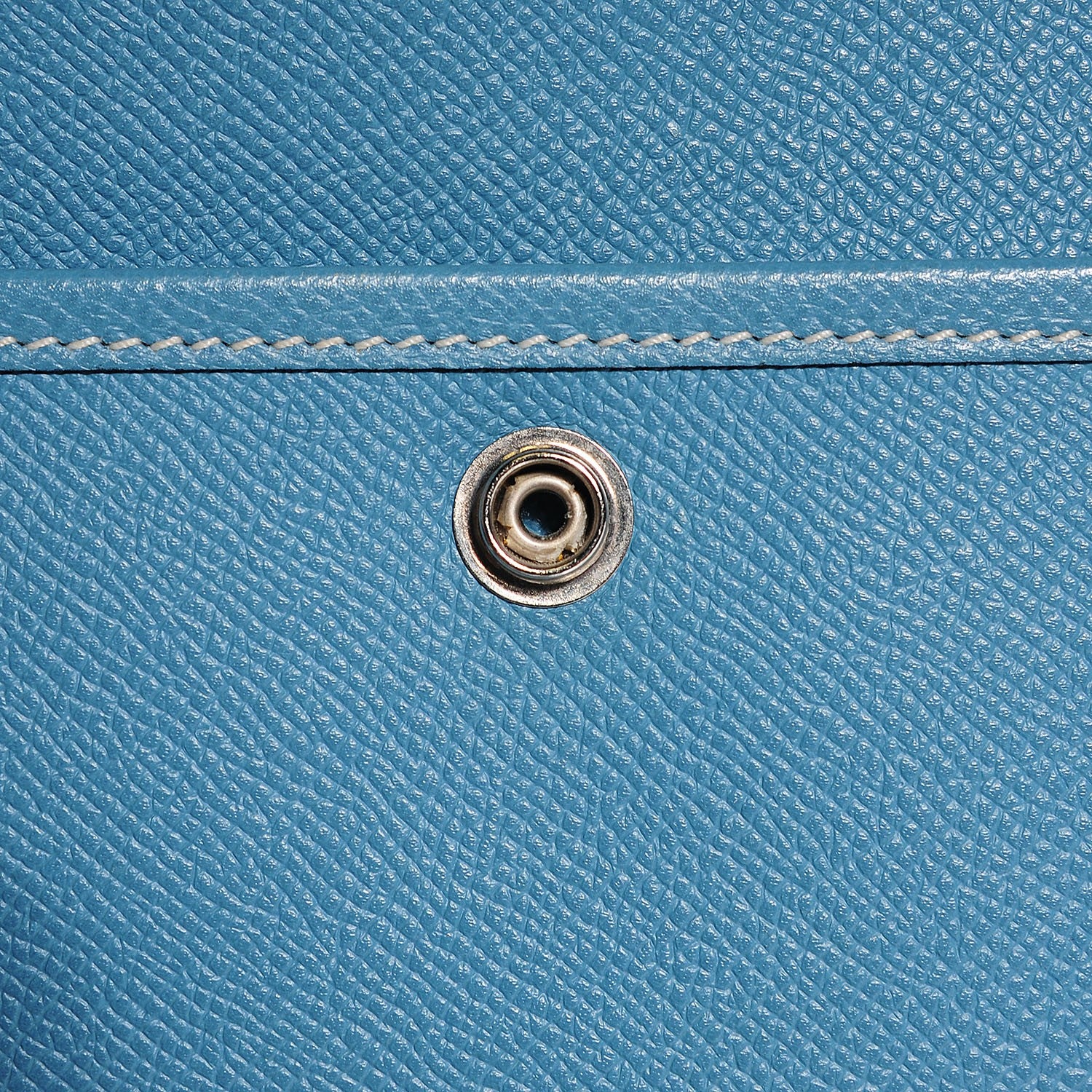 Hermes Epsom Evelyne II PM Blue Jean 10 of 15