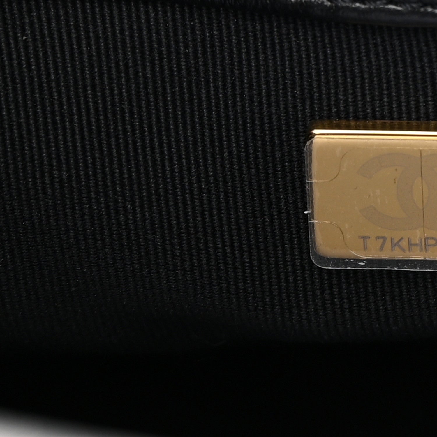 Chanel Lambskin Quilted Small Lacquered Chain Flap Black 7 of 11