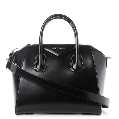Givenchy Shiny Lord Calfskin Small Antigona Black 1 of 7