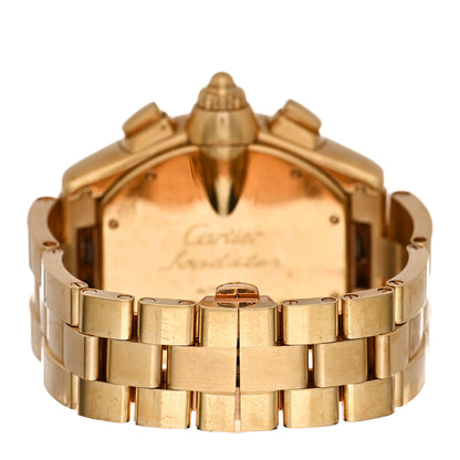 Cartier 18K Yellow Gold 43mm Roadster Chronograph Automatic Watch 3 of 4