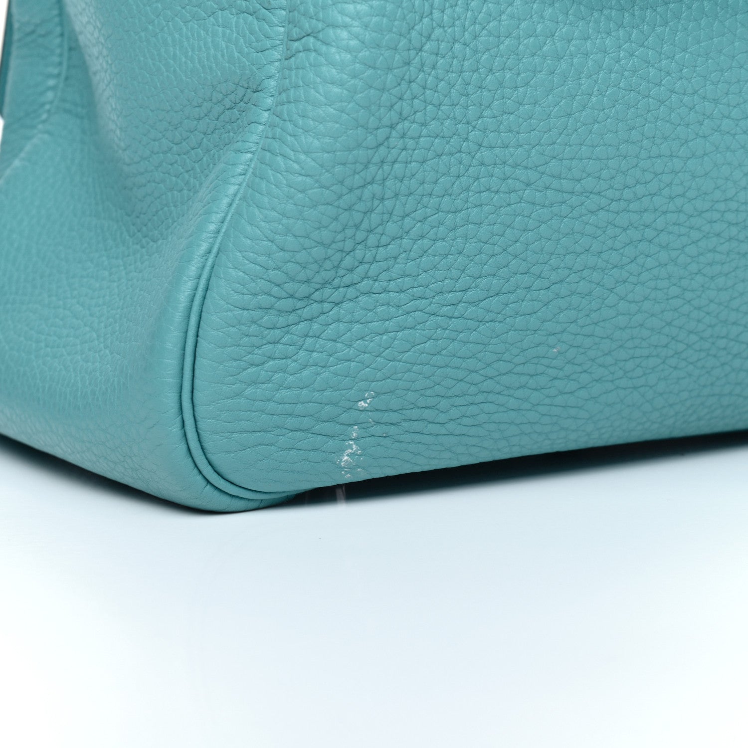 Hermes Taurillon Clemence Lindy 34 Bleu Atoll 8 of 8