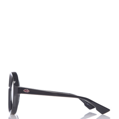 Christian Dior Acetate Bianca Sunglasses Black 2 of 9
