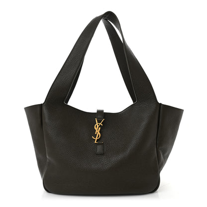 Saint Laurent Grained Deerskin Bea Tote Musk 1 of 10
